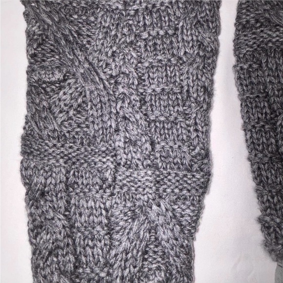 Ugg Gray Knit Knee-High Boots - Picture 7 of 7